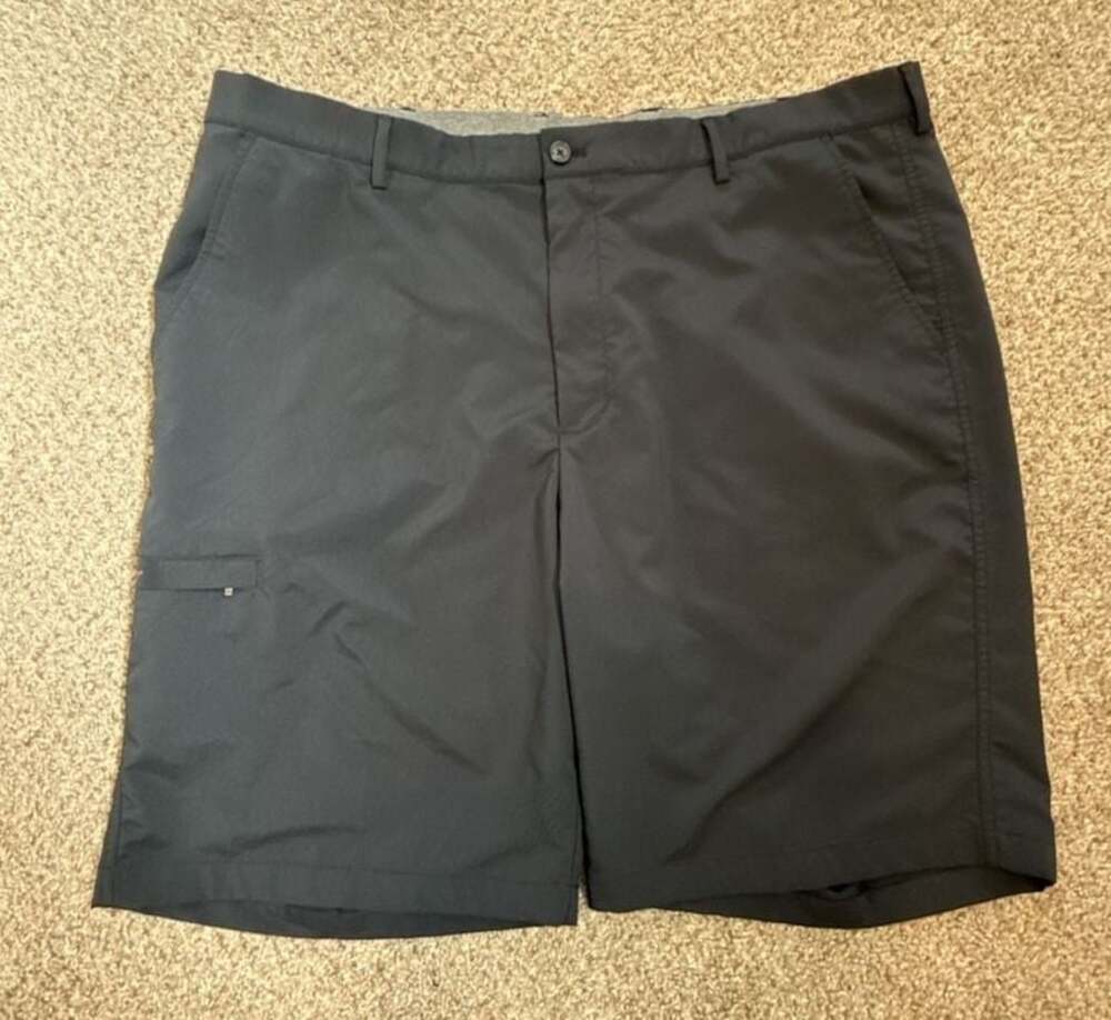 Greg Norman Performance Golf Shorts Size 40 Black